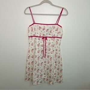 Pulse floral square neckline straight dress